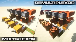 Redstone Avanzada 2 Multiplexores y Demultiplexores  Minecraft [upl. by Micheline20]