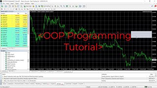 MQL4 Programming Creating a DragEnabled Chart Object Button with Time and Price coordinates OOP [upl. by Reffotsirk]