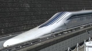 Japan Resumes Tests On Its Experimental Maglev Train [upl. by Mersey]