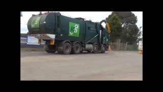 Garbage Trucks at Clayton Landfill [upl. by Preiser]