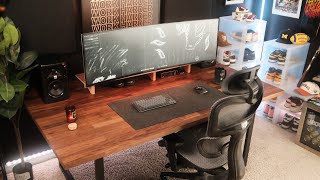 How to Build a Budget Desk Setup from IKEA  Amazon [upl. by Jarl]