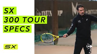 Dunlop SX 300 Tour Specifications with Patrick Mouratoglou [upl. by Sylvan]