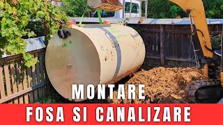 Montam Fosa  Canalizarea Exterioara  Groapa Camin Fantana Renovare Casa Batraneasca  Episodul 9 [upl. by Nivlac171]