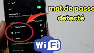 comment trouver le mot de passe du WIFI sur android [upl. by Carmelita]