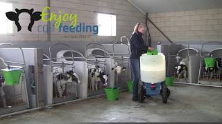 ECF Calf milk feeding system from Wennemars [upl. by Partan355]