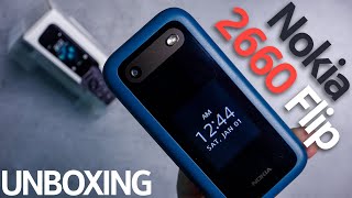 Nokia 2660 Flip  Unboxing amp Features Explored [upl. by Kallman557]