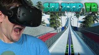 SYMULATOR SKOKÓW NARCIARSKICH  SKI JUMP VR HTC VIVE VR [upl. by Brink884]