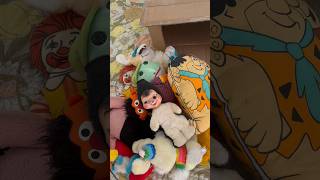 Vintage Plush Unboxing vintage vintagetoys kitschy collection reseller kitsch 1960s [upl. by Brandyn588]