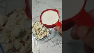 Overnight soaked oats recipe 😋😋bodybuilding postworkout gymlife goals shortvideo [upl. by Suiradel]