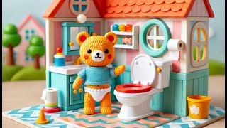 1 Minutes Satisfying with Unboxing Teddy Bear Toys Funny Toilet Collection  Review Toys [upl. by Lalittah]