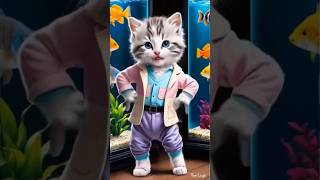 Cute Cat Dance Compilation 😊 ❤️ cat catlover catdance cute cats catvideos love shorts [upl. by Bohrer839]