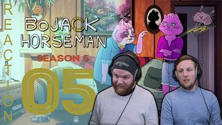 SOS Bros React  BoJack Horseman Season 5 Episode 5  The Amelia Earhart Story [upl. by Lotsirb]