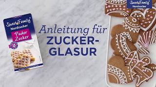 Anleitung für Zuckerglasur zum Verzieren [upl. by Kutzer84]