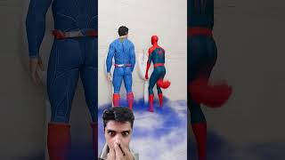 Batman Superman and SpiderMan farting spiderman funny batmanvsuperman [upl. by Colfin]