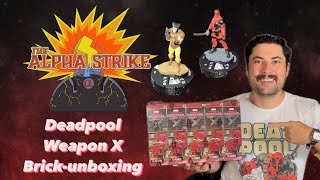 HEROCLIX Deadpool Weapon X Brick Unboxing Thanks to WizKidsOfficial [upl. by Reh]