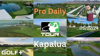 Golf  Pro Daily Tournament  May 2 2024  Kapalua [upl. by Dorran]