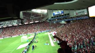 Western Sydney Wanderers RBB vs Sydney FC 13 March 8th 2014 [upl. by Rogergcam437]