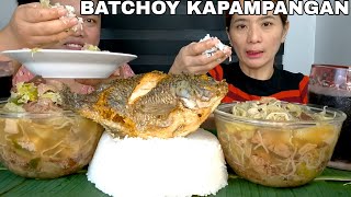 BATCHOY KAPAMPANGAN at PRITONG TILAPIA  MUKBANG PHILIPPINES  FILIPINO FOOD [upl. by Larson]