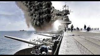 JOHN FORDS THE BATTLE OF MIDWAY  1942 restoredcolorized full movie [upl. by Raymund]