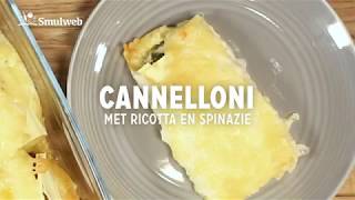 Cannelloni met ricotta en spinazie [upl. by Pan365]