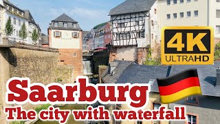 Saarburg Germany  TrierSaarburg  4K Walking Tour  City Tour [upl. by Gillmore]