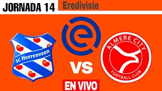 Heerenveen 30 Almere City en vivo Eredivisie 202324 Jornada 14 [upl. by Enilatan511]