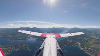 Virtual Reality Flight VancouverTofino [upl. by Aihsiek]