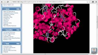 PDBのJmolを利用してタンパク質の立体構造を調べる～基本編～ [upl. by Luci713]