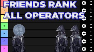 MY FRIENDS WHO DONT PLAY ARKNIGHTS RANK EVERY OPERATOR PART 1 [upl. by Buskirk]