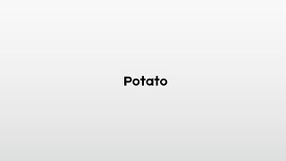 How to pronounce Potato in british english [upl. by Eisset593]