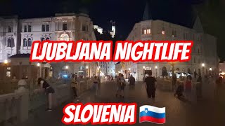 LJUBLJANA NIGHTLIFE  THE REAL SLOVENIA 🇸🇮 [upl. by Cohligan259]