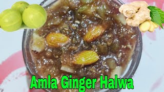 Amla Adrak Halwa  Halwa for Winters  Healthy Recipe  Shorts  SaajhaChulha [upl. by Nagorb]