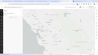 Adding a California Tribal Area Layer to an ArcGIS web map [upl. by Geddes]