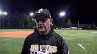 Baseball vs Barton  Post Game Interview [upl. by Spanos918]