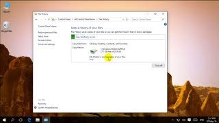 การสำรองข้อมูล Backup  Restore ไฟล์ Windows 10 [upl. by Asiil]