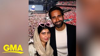 Malala Yousafzai shares emotional post after attending Taylor Swift Eras Tour concert [upl. by Granoff]