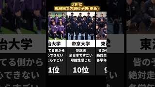 第100回箱根駅伝 順位予想 箱根駅伝 順位予想 [upl. by Isidoro]