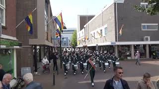 DVS Katwijk door winkelstraat Vlaardingen tijdens streetparade [upl. by Garcia]