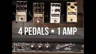 4 Friedman Pedals 1 Amp [upl. by Gardener77]