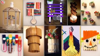 Easy DIY 11 Candy Stick Craft Idea  DiY Room Decor Projects [upl. by Esineg]