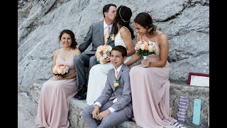 Amalfi Coast Renewal of Vows Wedding Video 25th wedding Anniversary in Italy Celebrant Video [upl. by Ailekat]