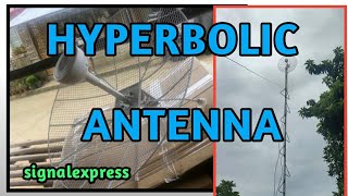 HYPERBOLIC NEW GENERATION OF PARABOLIC ANTENNA 3G4G5G ready [upl. by Shear]