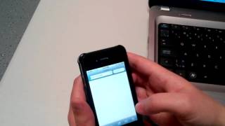 Tether for iPhone  In Action [upl. by Atekal]