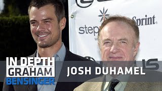 Josh Duhamel on forgetting James Caan was in The Godfather [upl. by Mei]