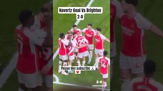 Kai Havertz Goal Vs Brighton amp Arsenal vs Brighton 20 amp 17122023 HD [upl. by Kinimod]