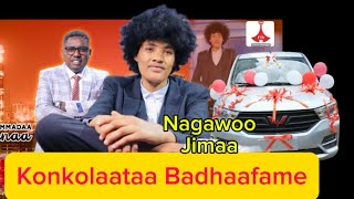 Konkolaataa Miliyoona 4 Badhaafame Nagawoo Jimaa on Gammadaa Show Episode 16 2023 [upl. by Rainwater]