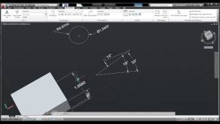 AutoCAD 2013 Wie Bemaßung ich in AutoCAD Teil 2 [upl. by Kinna]