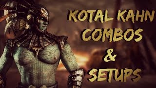 MKXKotal Kahn Combos amp Setups3998 [upl. by Eimmat12]