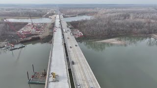 Construction comes to a close on I70 Missouri River Bridge [upl. by Sherrod798]