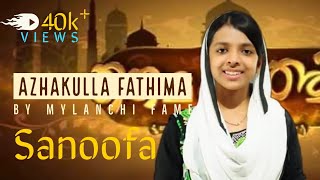 Azhakulla Fathima by Mylanchi Fame Sanoofa Haneef at Batha Riyadh Saudi Arabia [upl. by Noved]